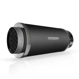 AC Infinity Inline Duct Silencer 8" Aluminum Noise Reduction Muffler