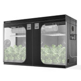 Grow Tent for Indoor Plant Growing, 2000D Oxford Canvas, 120" x 60" x 80"