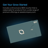 Complete Grow Tent Kit with Fan Filter Ducting Combo, 6” Clip Fan, Full Spectrum LED Grow Light Board