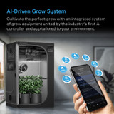 Complete Grow Tent Kit with Fan Filter Ducting Combo, 6” Clip Fan, Full Spectrum LED Grow Light Board