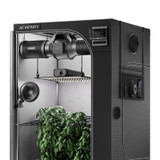 Complete Grow Tent Kit with Fan Filter Ducting Combo, 6” Clip Fan, Full Spectrum LED Grow Light Board
