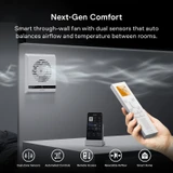 Quiet In-Wall Vent Fan for Workshops, Laundry Rooms, Kitchens and Bathrooms