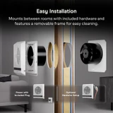 Quiet In-Wall Vent Fan for Workshops, Laundry Rooms, Kitchens and Bathrooms