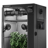6-Plant Kit w/ Self-Learning AI Controller, Dynamic Airflow & LM301H EVO LED Lighting Control, 2000D Mylar Tent w/ Lab-Tested Reflectivity, Largest Zippered Window