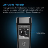 High Precision Digital pH Pen with ±0.01 pH Accuracy and Interchangeable Probe, Nutrient Test pH Meter for Water Hydroponics Plants, Gardening, Aquariums, Swimming Pools