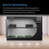 Advance Propagation Grow Tent for Indoor Plant Growing, 2000D Oxford Canvas, 24" x 24" x 36"