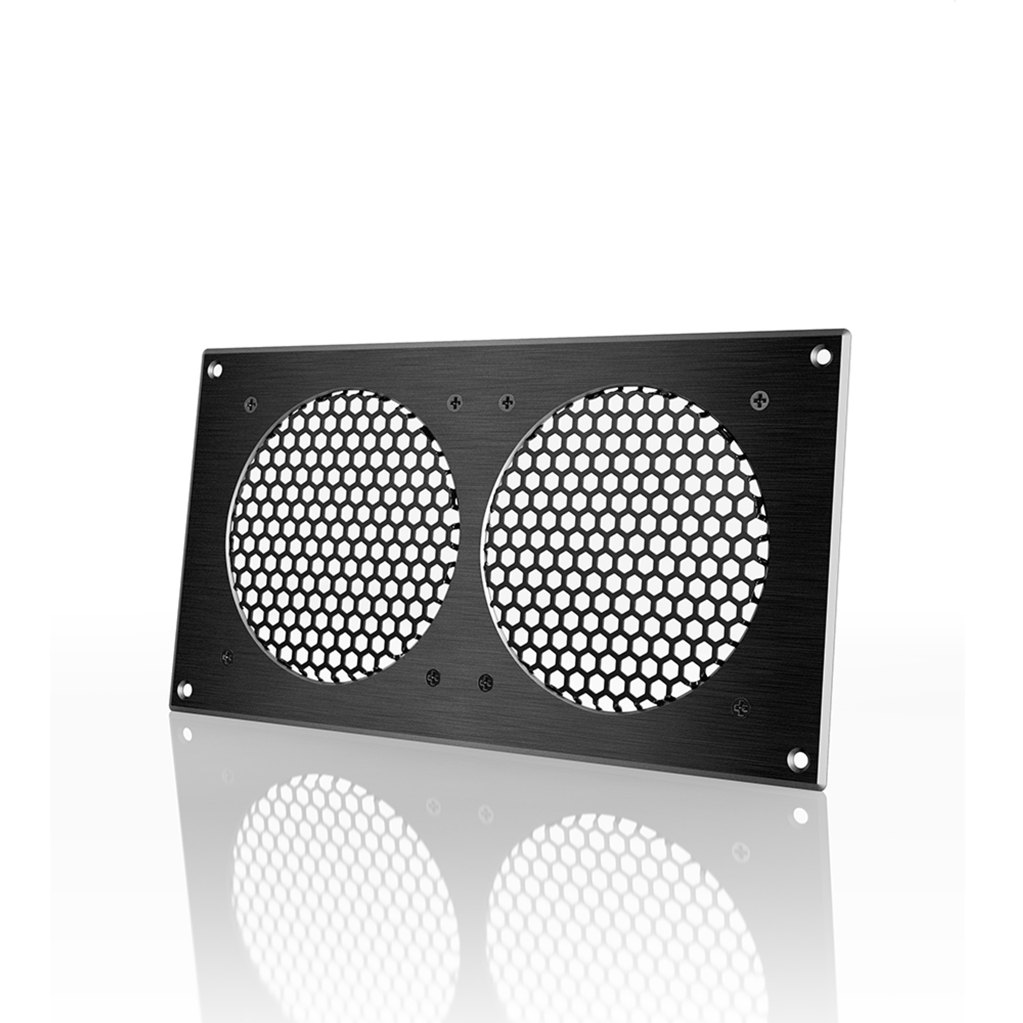 AC Infinity Ventilation Grille for PC Computer AV Electronic Cabinets Also Mounts Two 120mm Fans