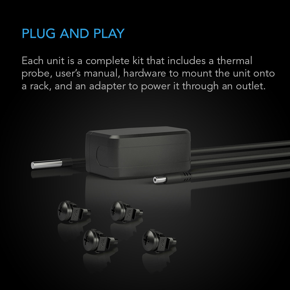 AC Infinity CLOUDPLATE T7-N Rack Cooling Fan System - Thumbnail 4