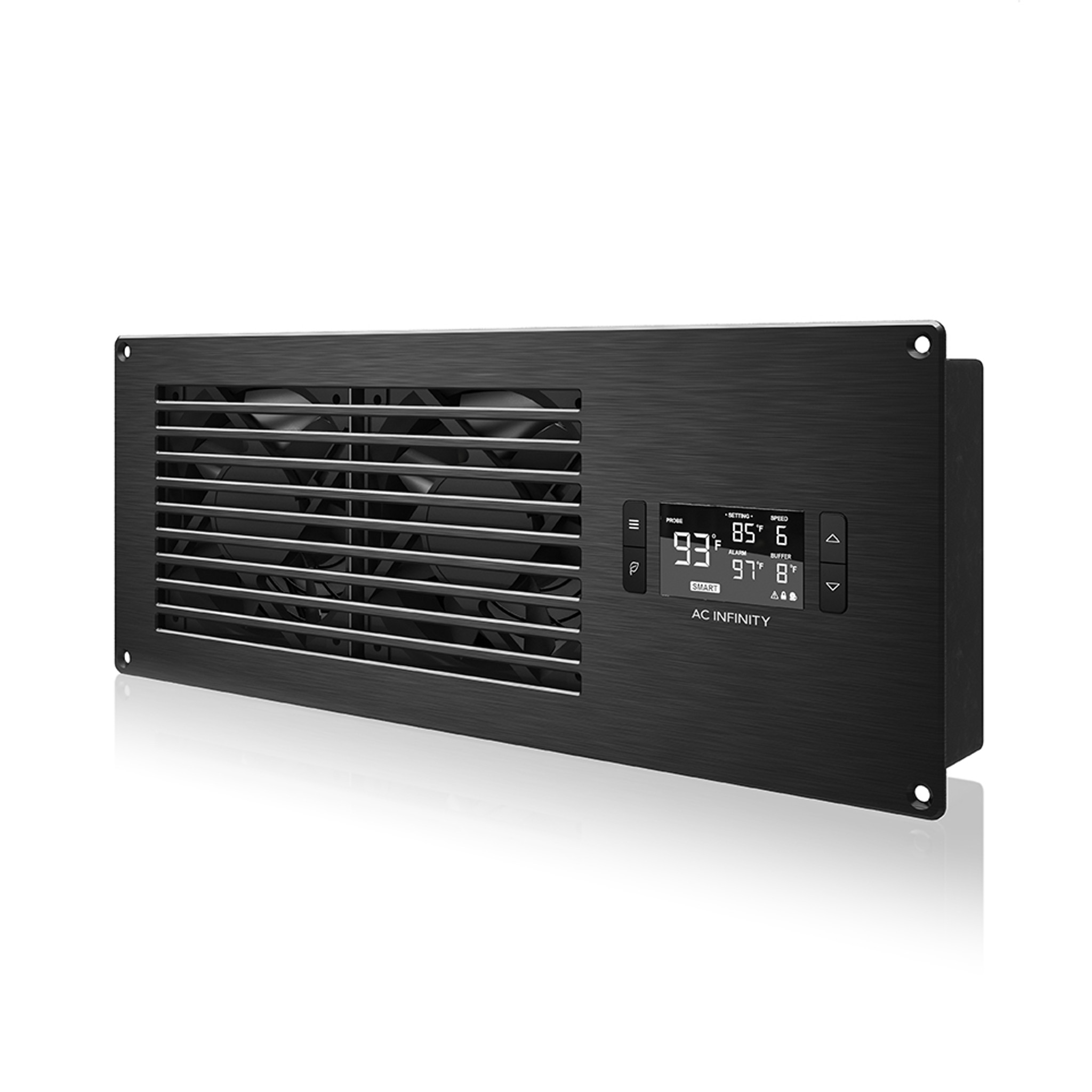 AIRPLATE T7, Home Theater and AV Quiet Cabinet Cooling Fan System, 12 Inch