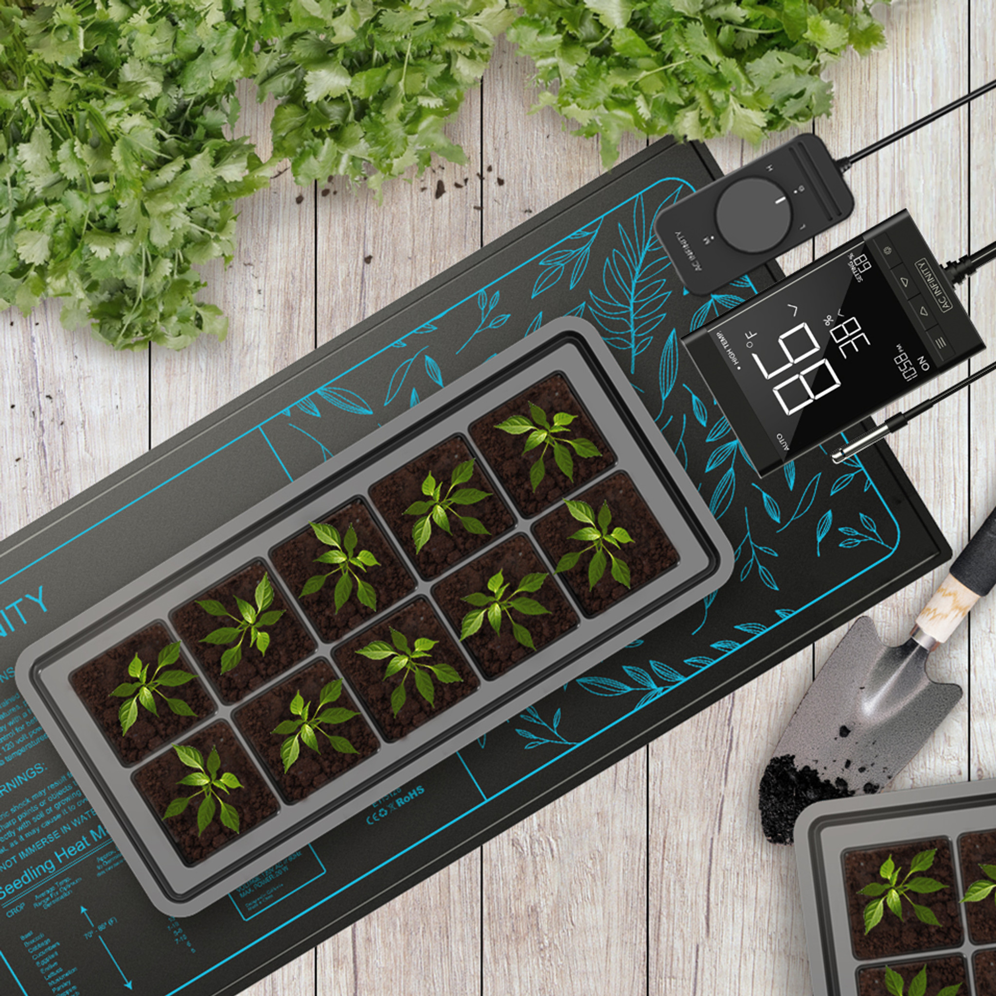 VIVOSUN Hydroponic Seedling Heat Mat for Indoor Gardening & Reviews