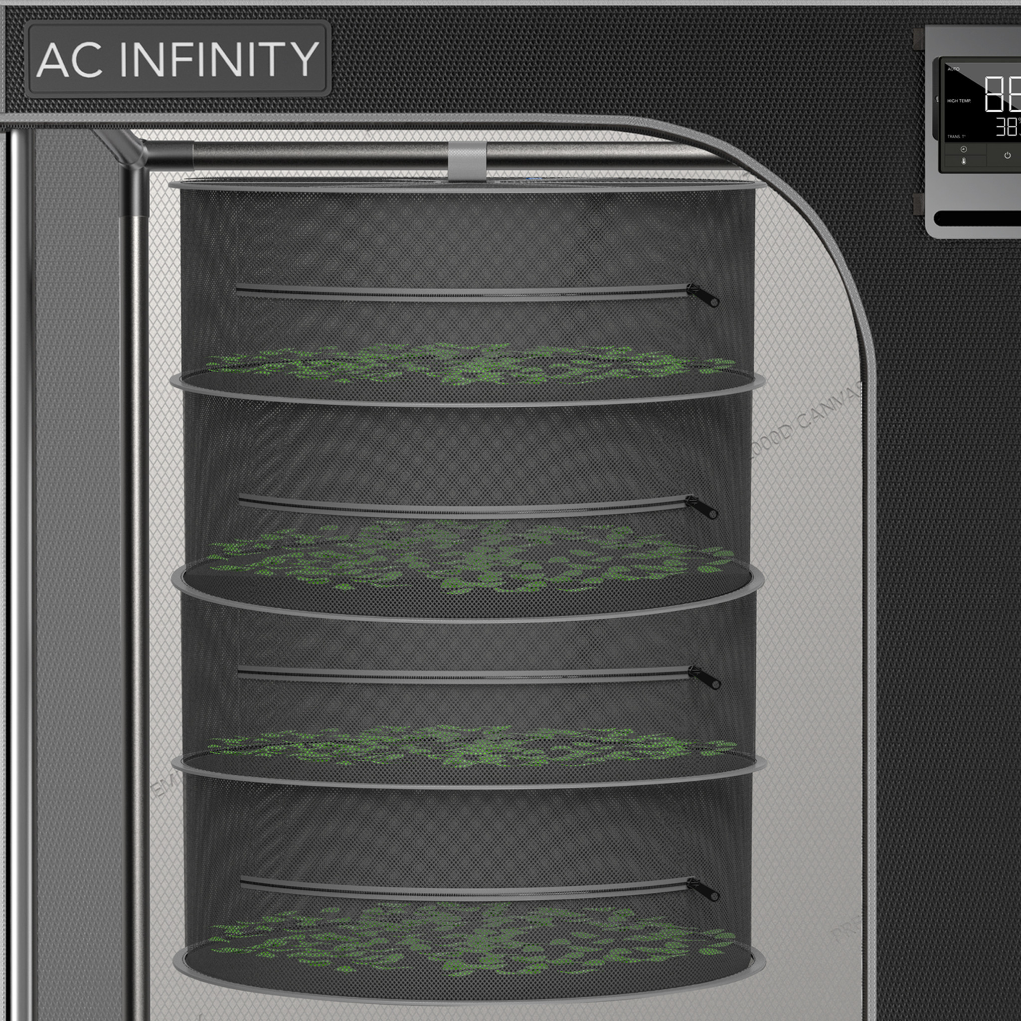 AC Infinity Herb Drying Rack - Thumbnail 2
