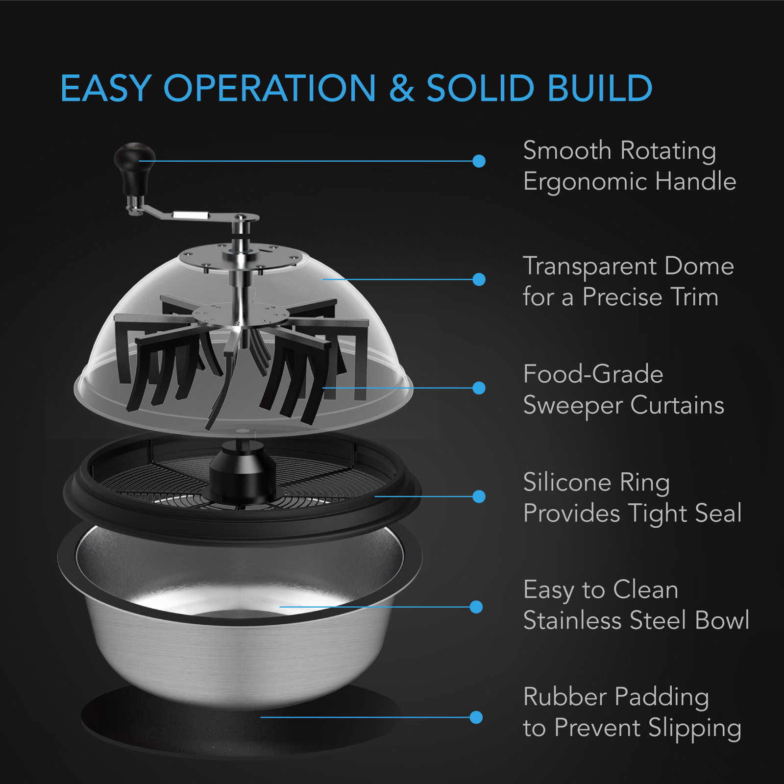Bud Bowl Trimmer 16" - Thumbnail 3