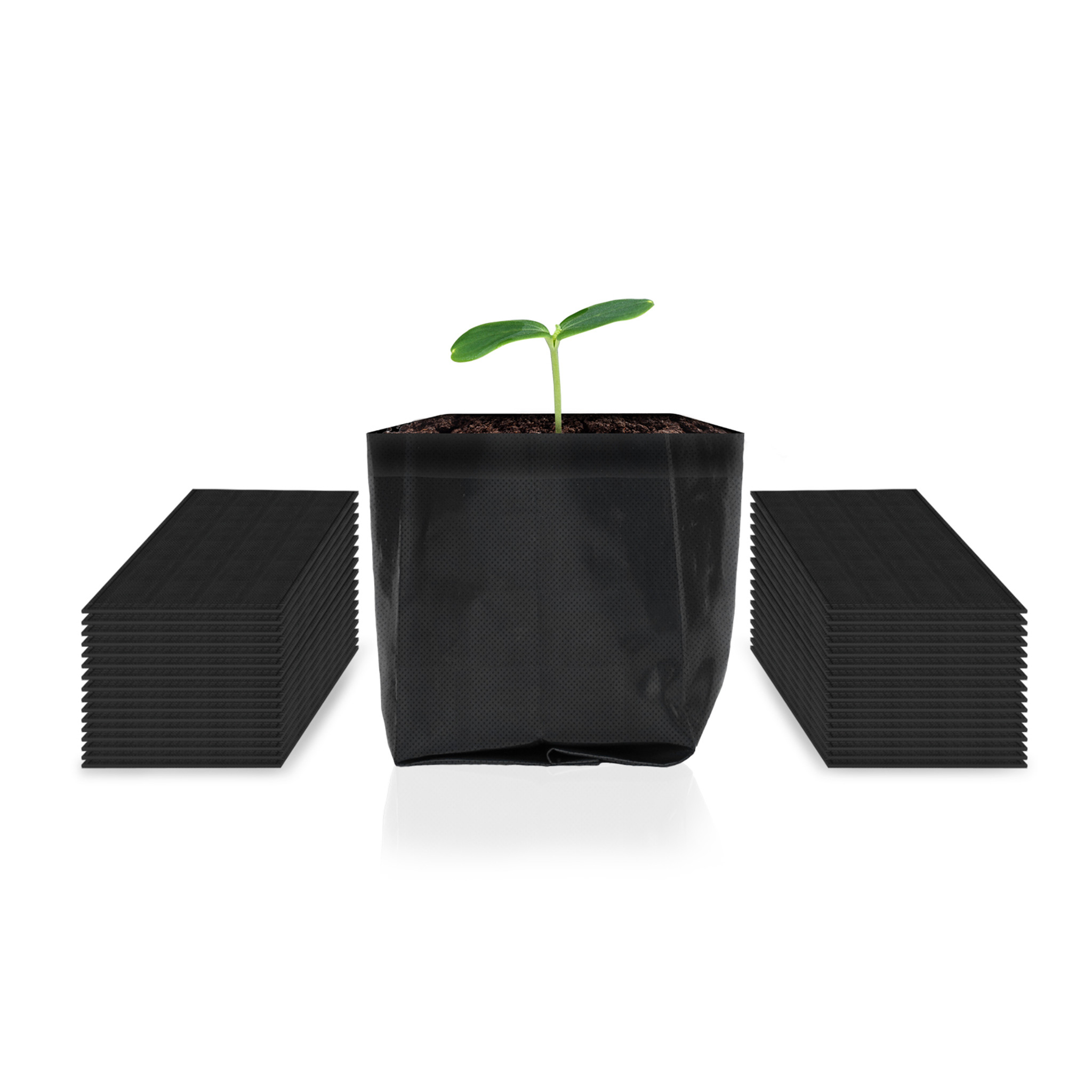 Aeration Fabric Seedling Grow Bag Container - Filter Style – AKME Gardens