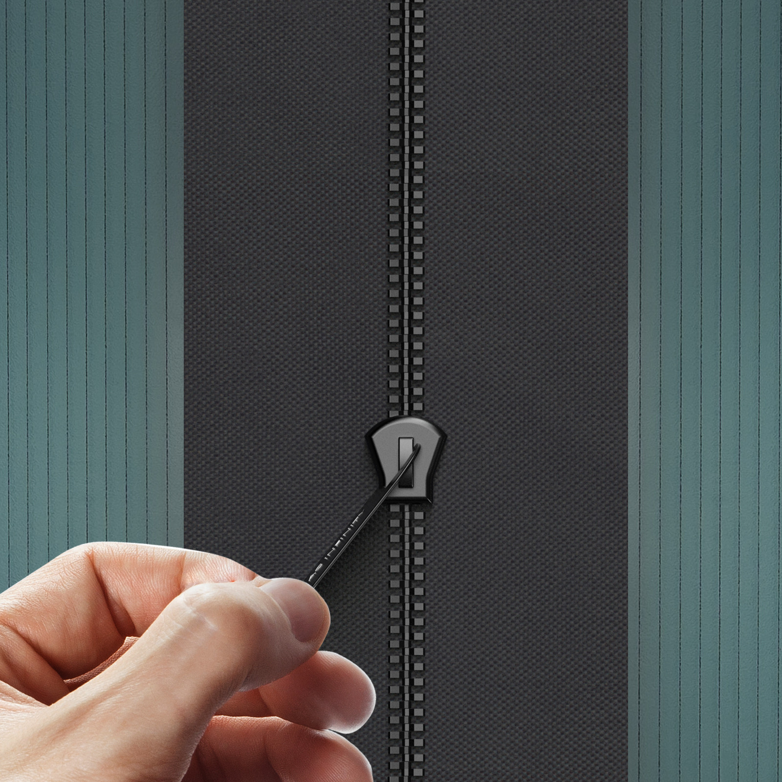Peel and Stick Zipper, 3' x 7' Double-Sided 1-Pack | AC Infinity