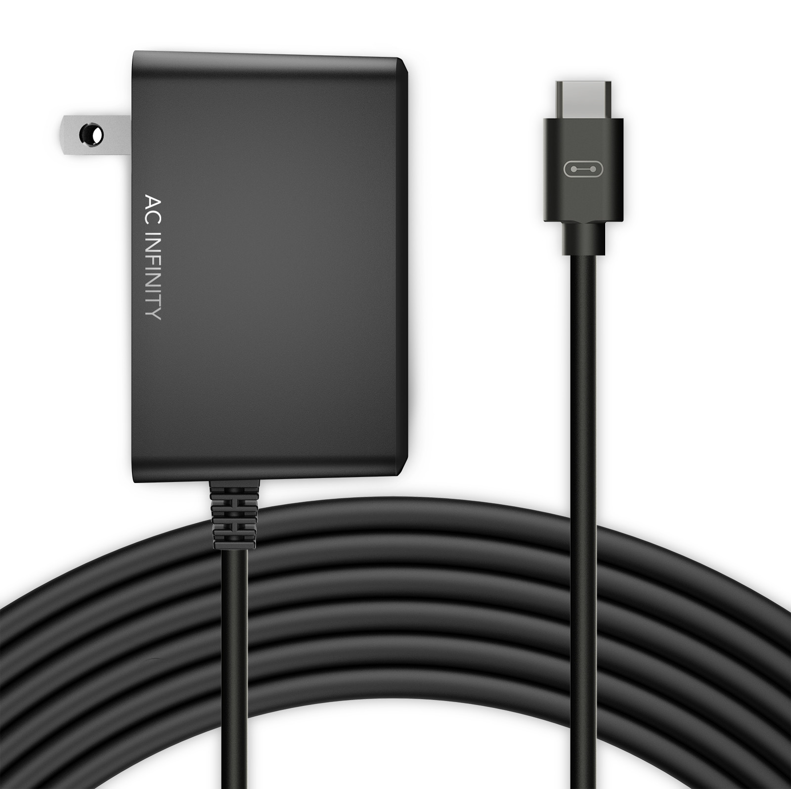 UIS Power Adapter, Outlet Plug with Charger Cable Cord - AC Infinity