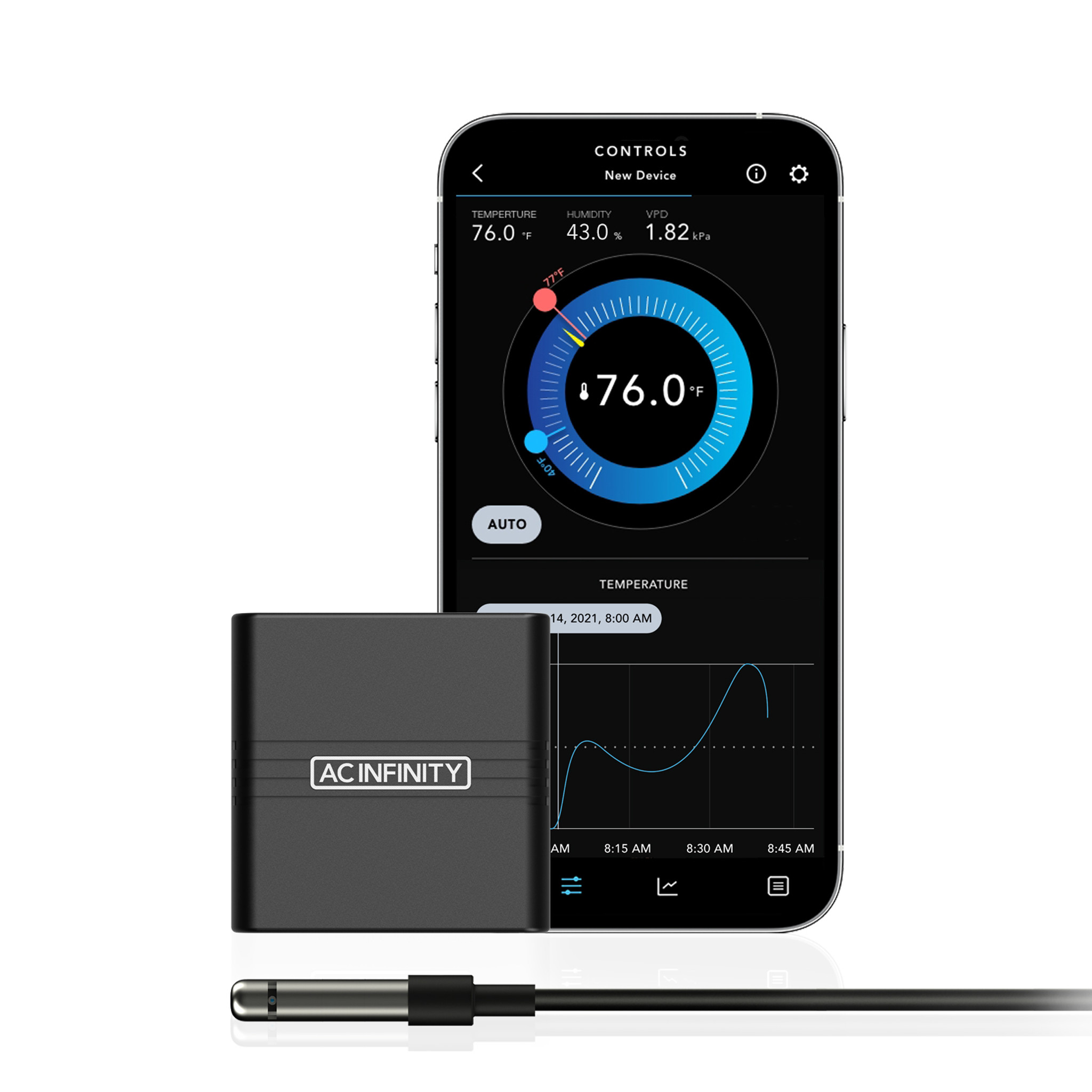 Data Harvest - Wireless Temperature Sensor (Bluetooth)