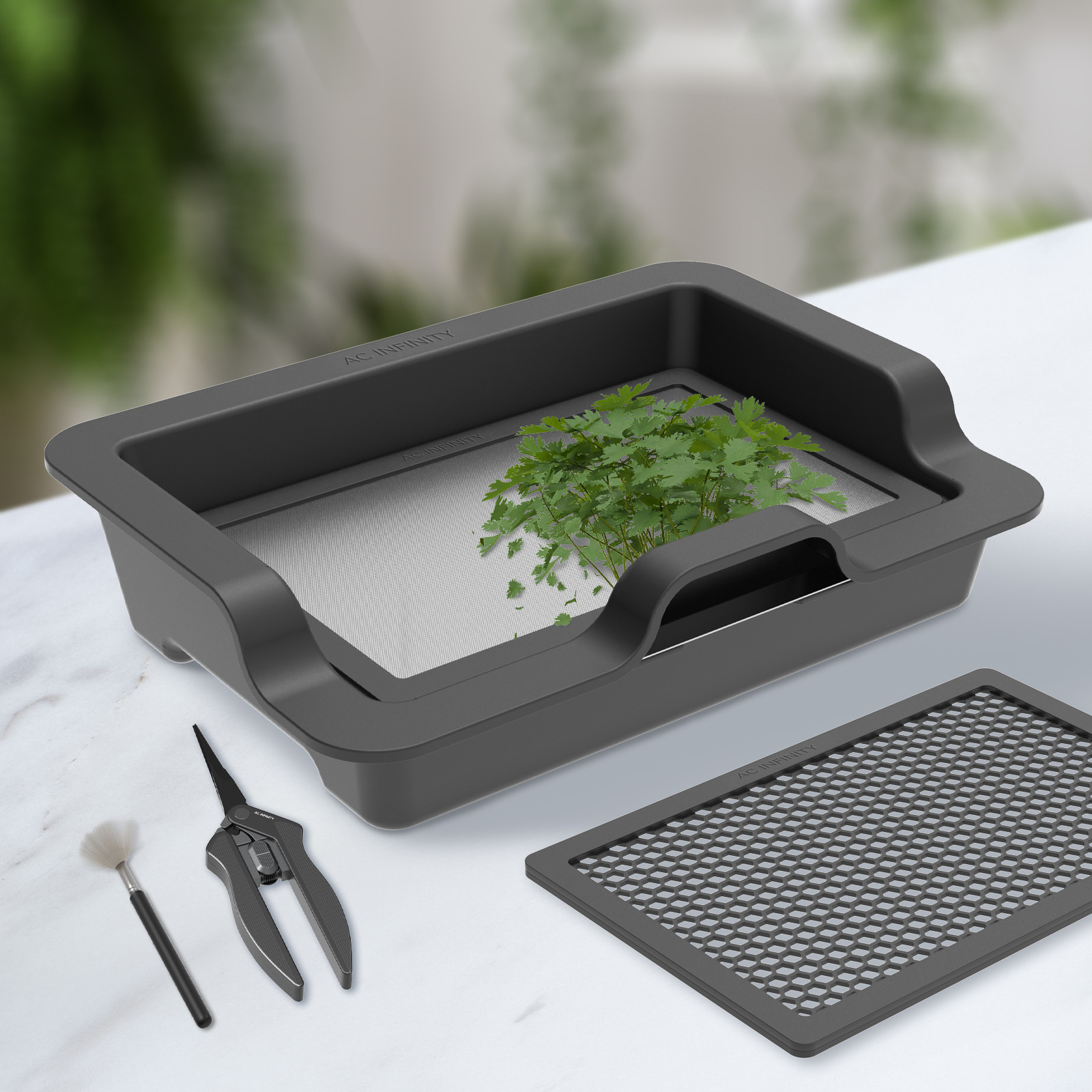 Large Trim Tray System, Interchangeable 3-Tray & 2-Screen Kit - AC