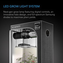 Full Spectrum LED Grow Light, Halo Coverage Powered by Samsung Diodes, Digital Dimming Timer and Controller, for Veg Bloom Indoor Plants in Grow Tents Greenhouses Hydroponics