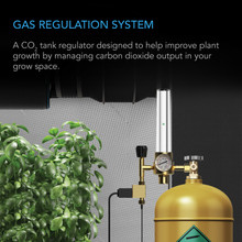 CO2 Gauge Gas System for Grow Tents, Grow Rooms, and Greenhouses