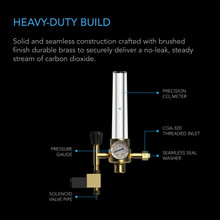 CO2 Gauge Gas System for Grow Tents, Grow Rooms, and Greenhouses