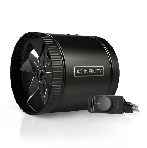 Quiet Duct Booster Fan for Attics, Workshops, Basements, Kitchens and Bathrooms