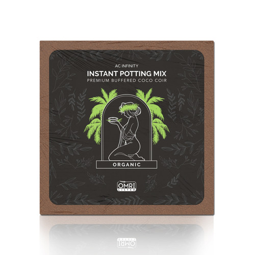 Coco Coir, Instant Potting Mix, 2 lb. - AC Infinity