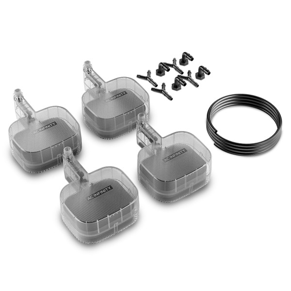 Gravity-Powered with Large Float Valve, Expandable Design, Secure Leak-Proof Seal, 3/8" OD Tubing for Hydroponics & Grow Setups