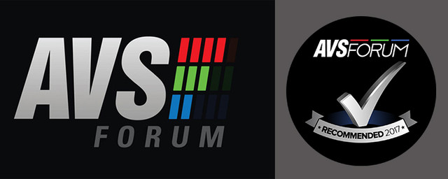AVS Forum  2017 Award 