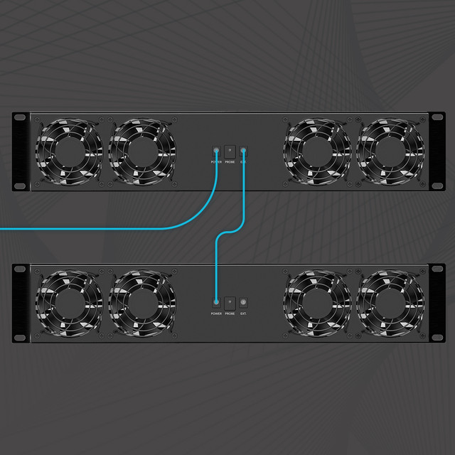 How to Connect Two Cloudplate Rack Fans