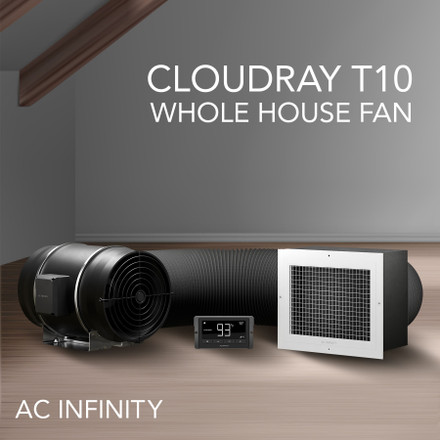 Enter the CLOUDRAY Whole House Fan!