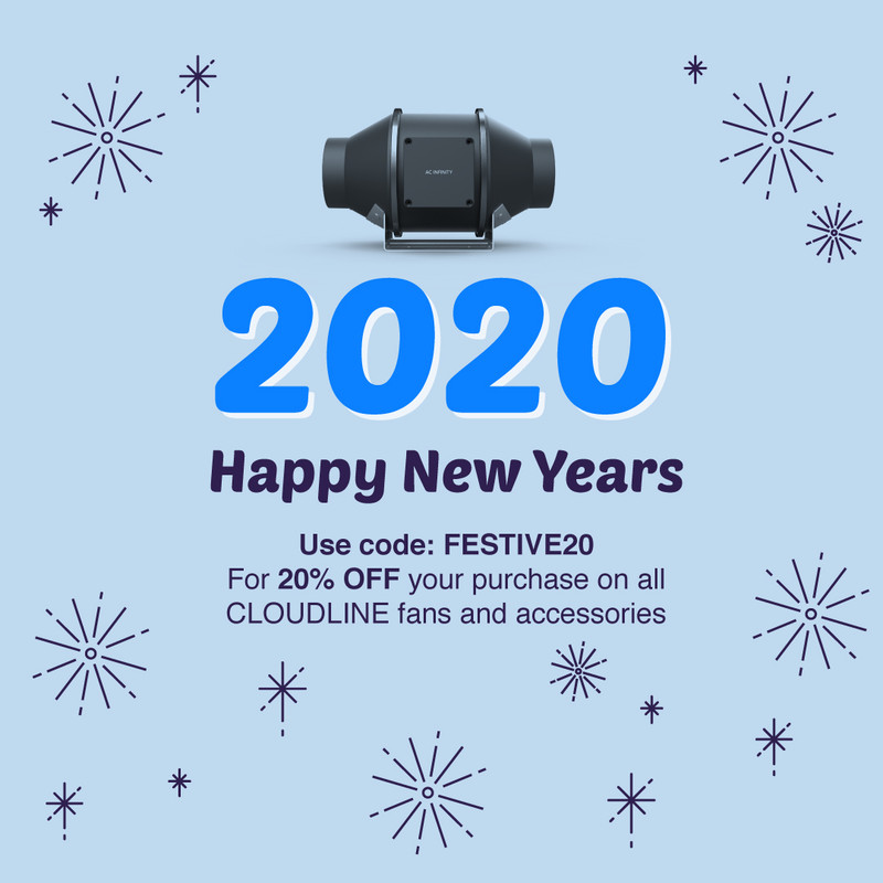 Get 20% off All CLOUDLINE Goods on Our LAST Sale of 2019!