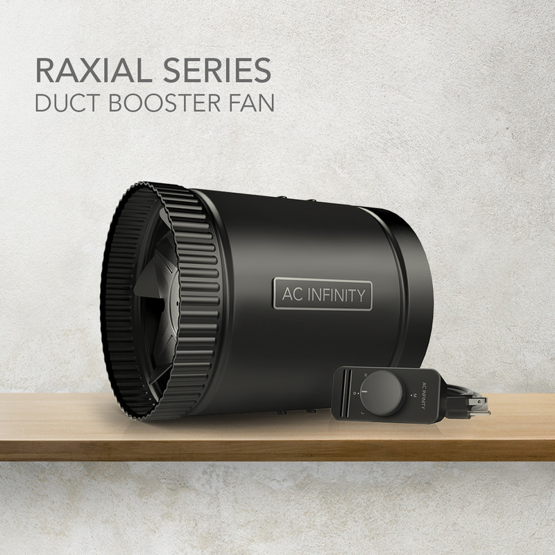 Enter the RAXIAL Duct Booster Fan!