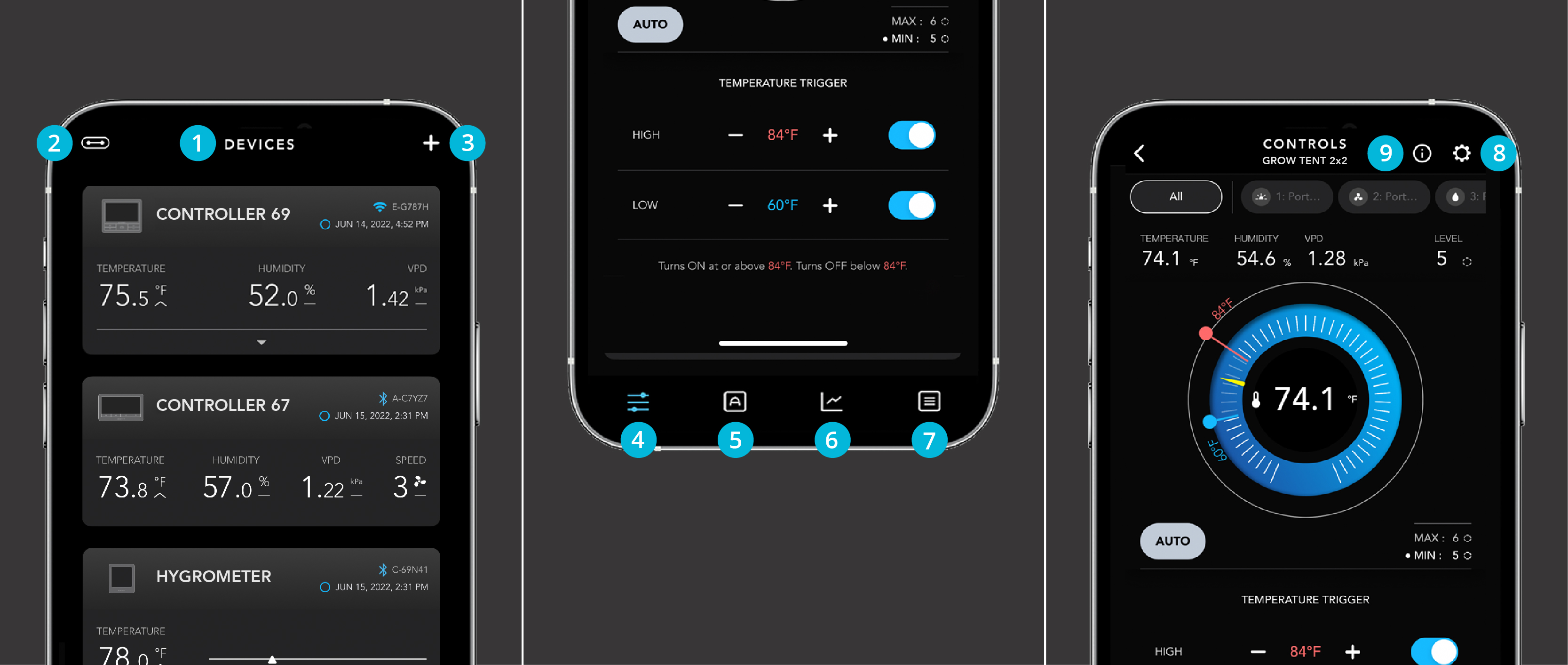 AC Infinity Thermometer / Hygrometer with Bluetooth & Phone App