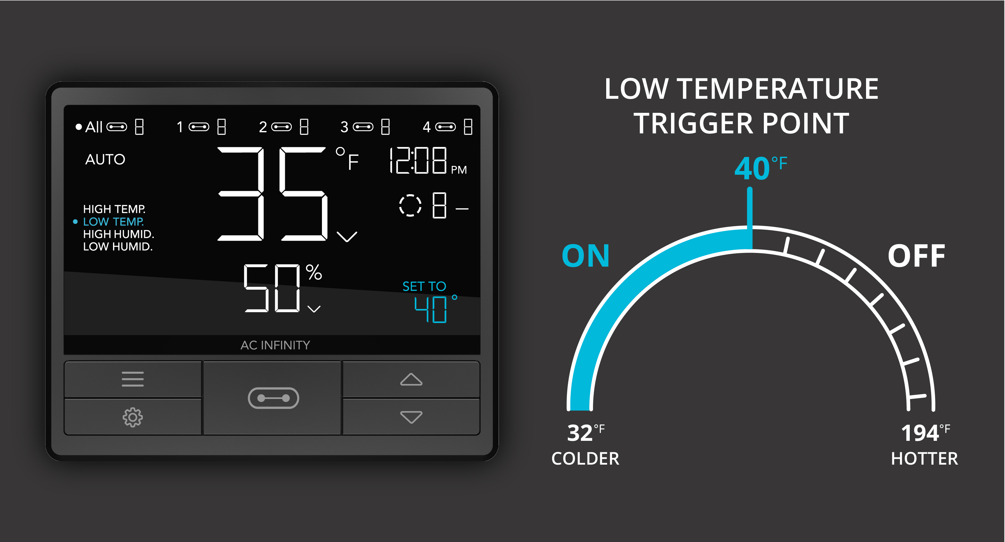 Conex Matter Smart Temperature Sensor