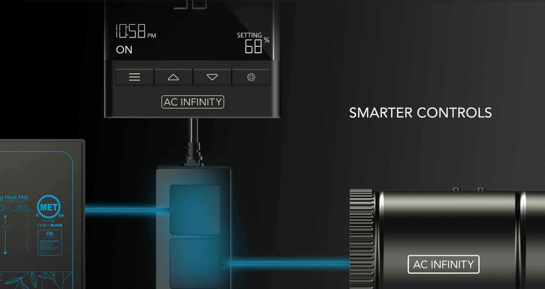 CONTROLLER 75, Smart Outlet Controller, Temperature, Humidity