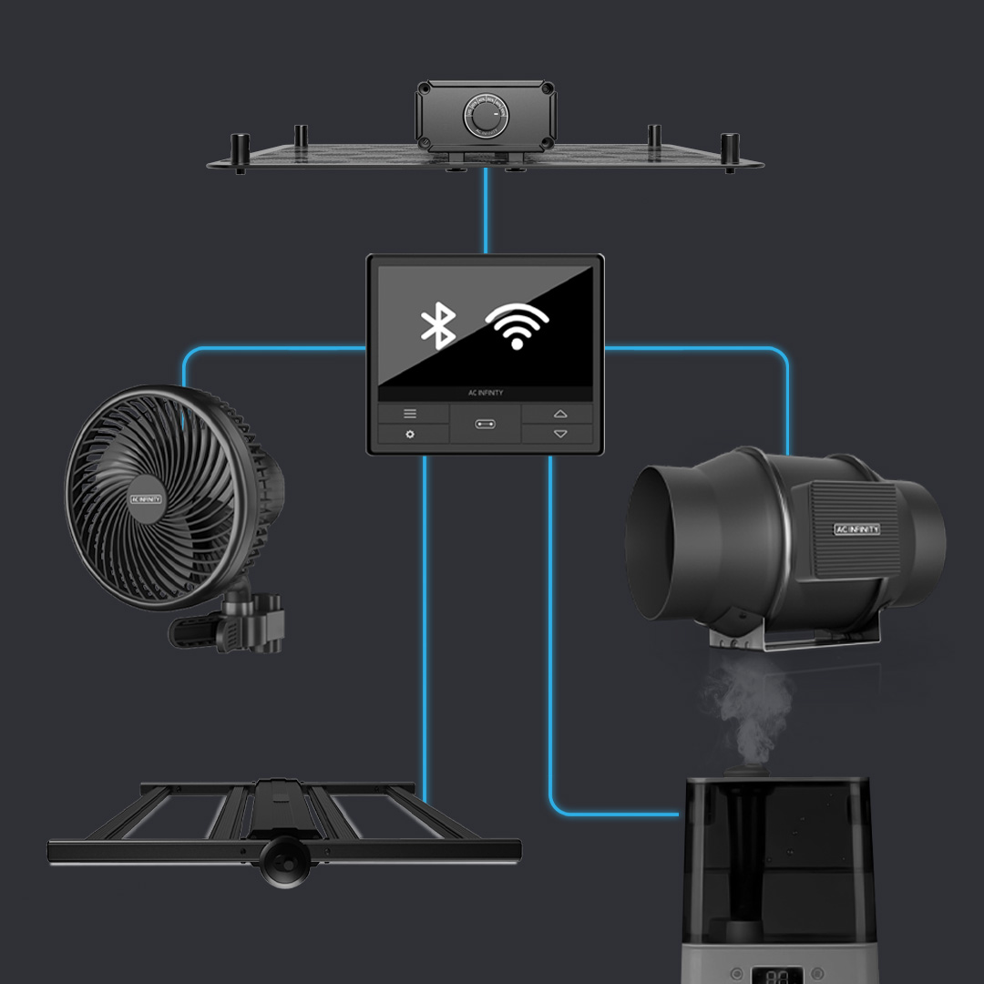 AC Infinity S6 Fan Extraction Kit + UIS Controller 69 Pro Plus