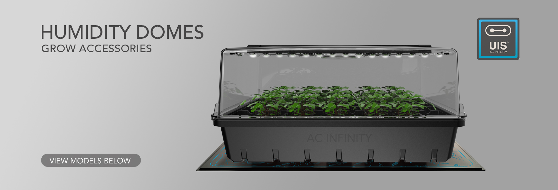 Grow Accessories PROPAGATION Humidity Domes AC Infinity
