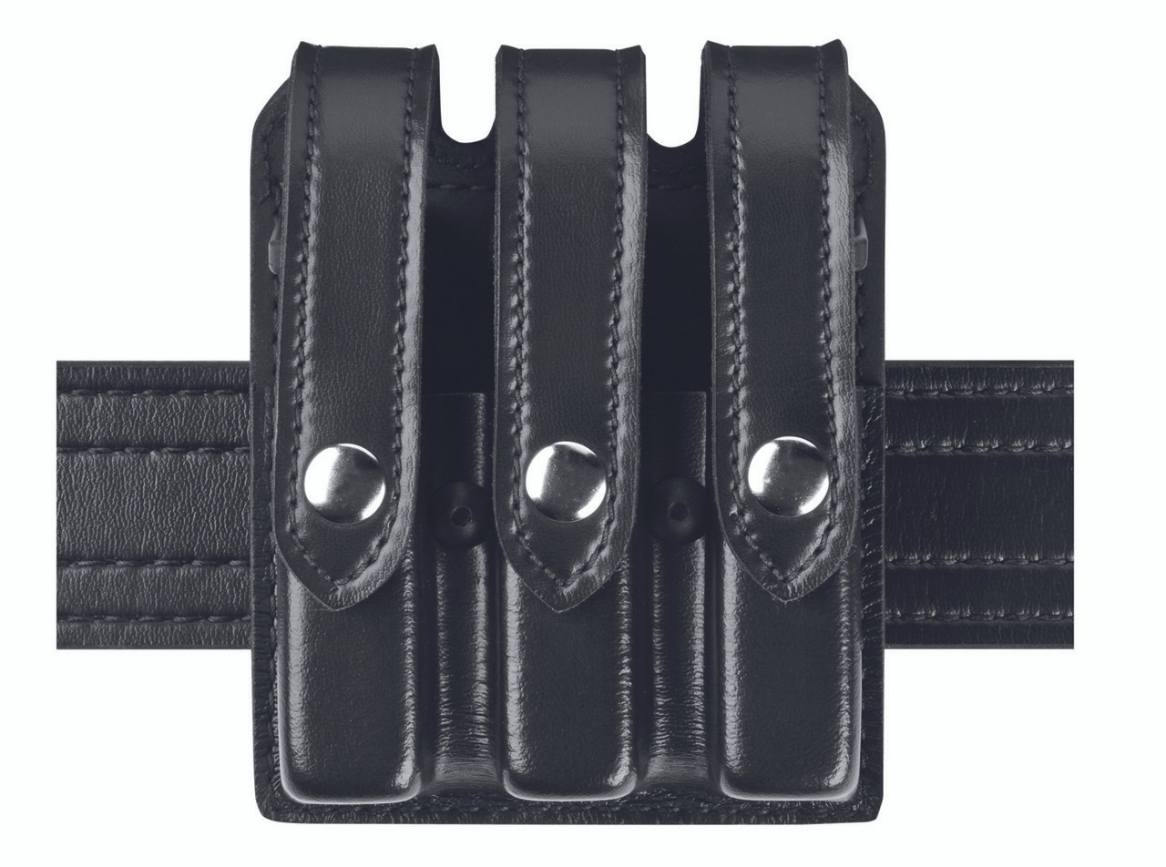 Pochette à Chargeur Safariland Cuir Noir – Simple – Pour S&W 59 Etc.