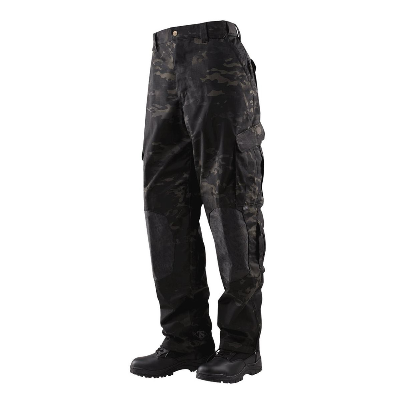 black rip pants