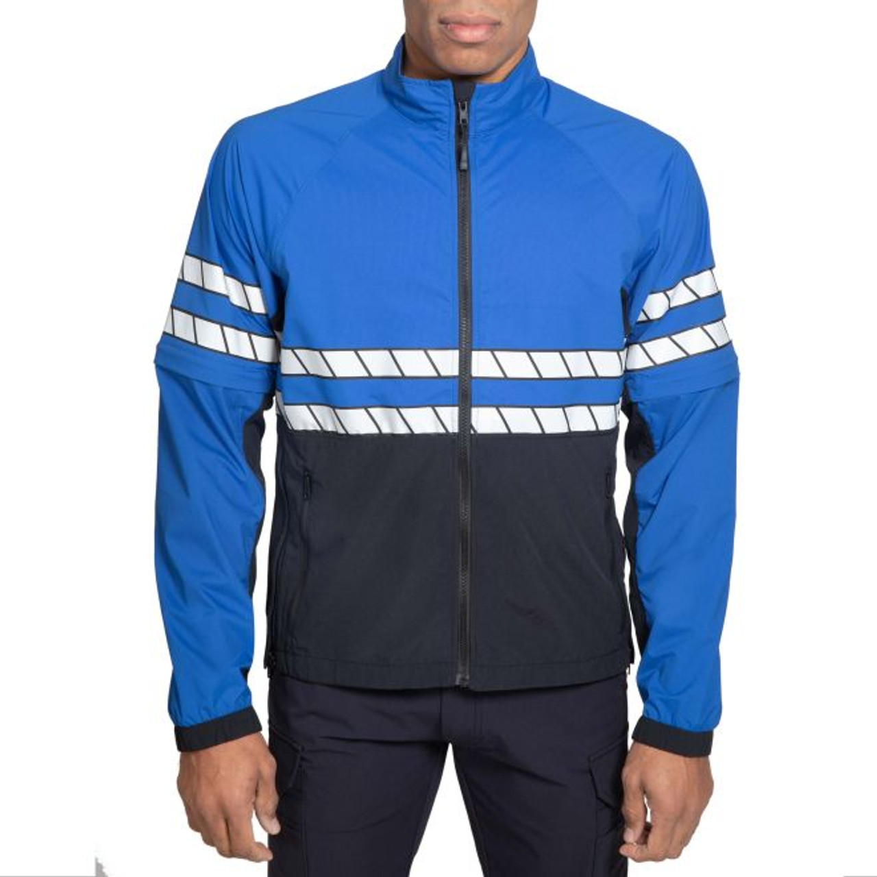 Blauer - Reflective Soft Shell Fleece Jacket (Color Block)