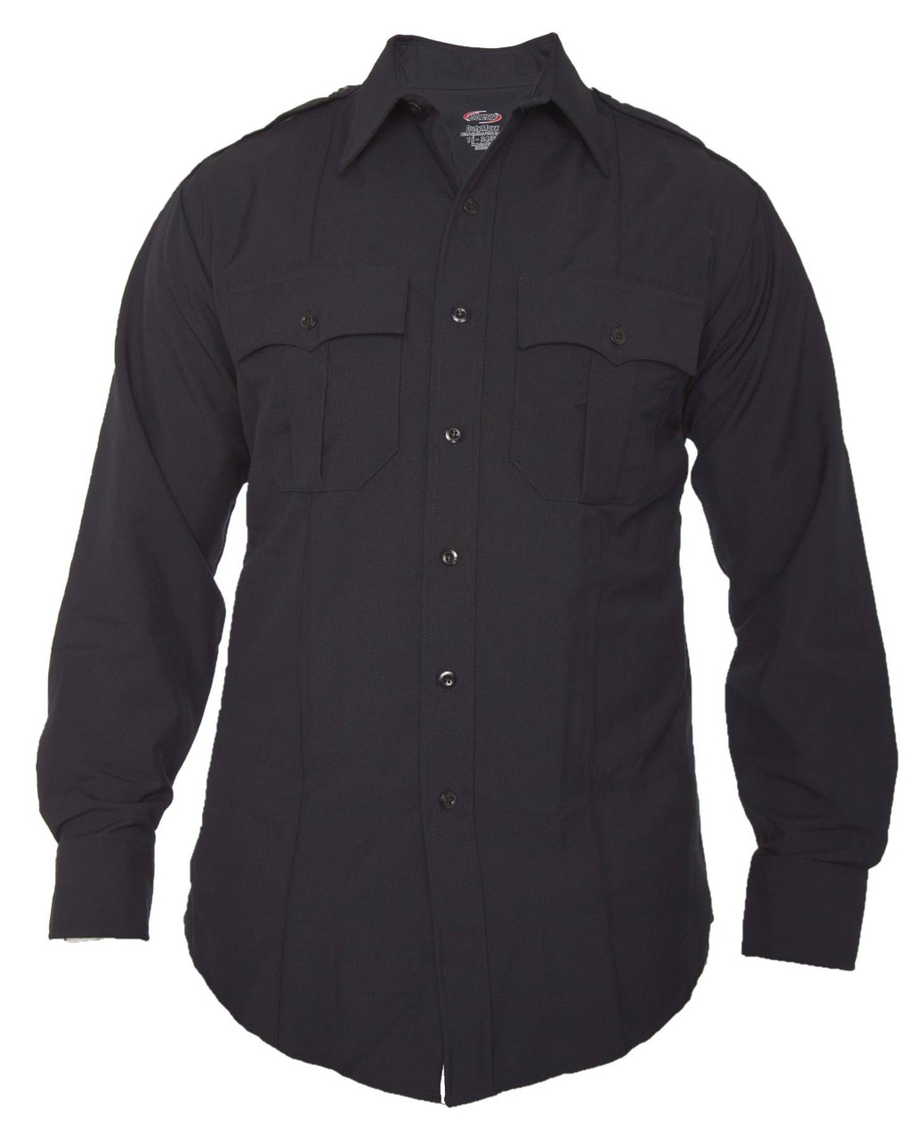 Elbeco 584D DutyMaxx Poly/Rayon Stretch Long Sleeve Shirt - United ...