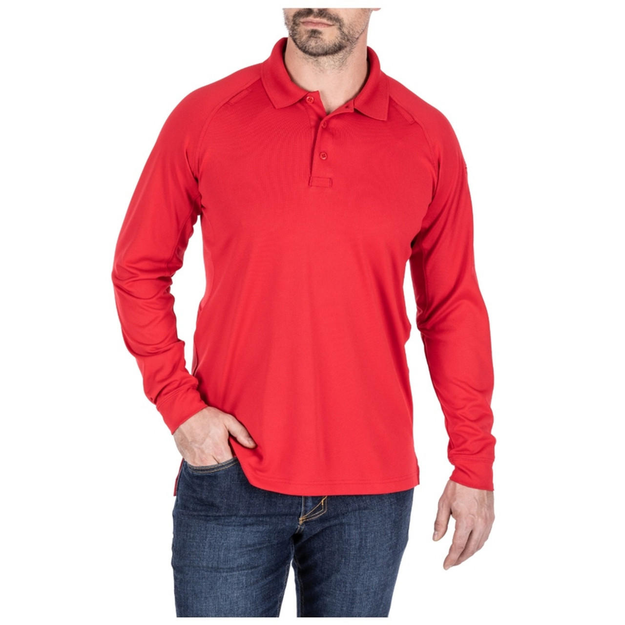 5.11 Tactical 72049 Performance Long Sleeve Polo - United