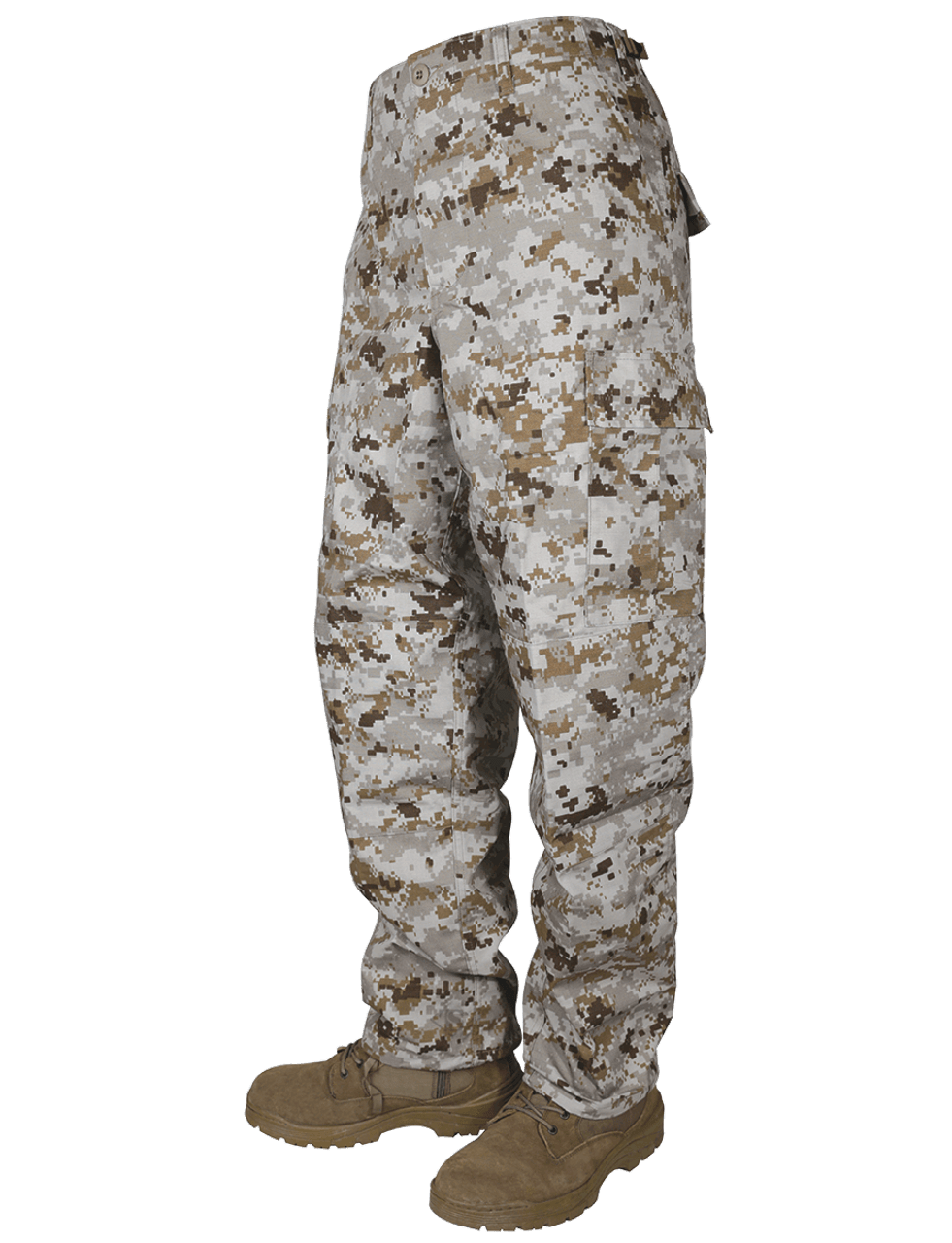 Tru-Spec 1370 Desert Digital 6.5 oz. 65/35 Vat Dyed Polyester/Cotton  Rip-Stop BDU Pants - United Uniform Distribution, LLC