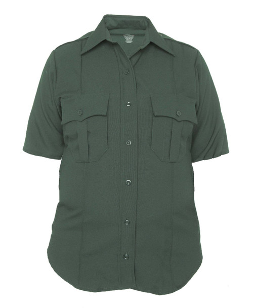 Elbeco 8804LC TexTrop2 Women's Zippered Polyester Short Sleeve Shirt