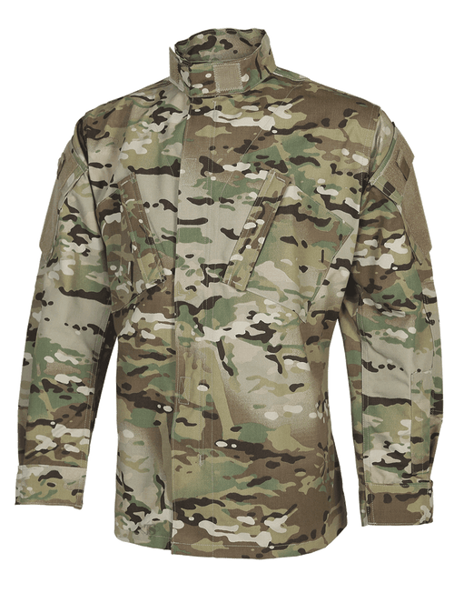 Tru-Spec 1265 Multicam 50/50 Nylon/Cotton Rip-Stop Tactical Response Uniform Shirt
