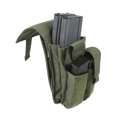 Protech TP7 Dual M4 & Side Arm Magazine Pouch | Tactical Molle