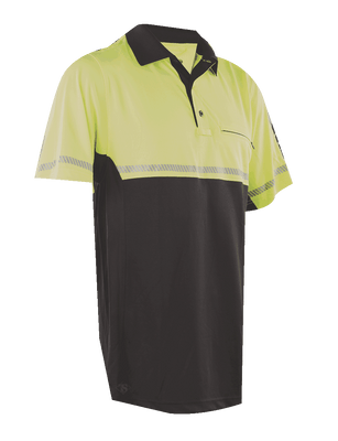 Cycling Patrol Polo Shirt Royal/Black - XS / Royal/Black