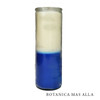 7 Day Plain Candle - Veladora 7 Dias 2 Colores Azul - Blanca