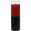 7 Day Plain Candle - Veladora 7 Dias  Roja - Negra
