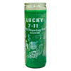 Lucky 7-11- Money Drawing Prayer Candle ( Case  )